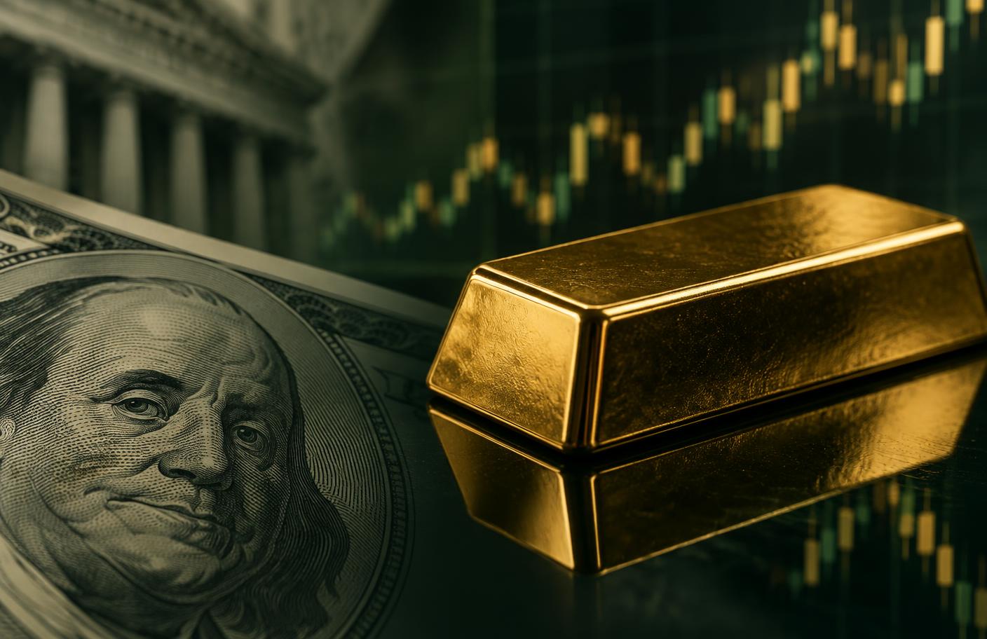 Gold bullion and US dollar market relationship